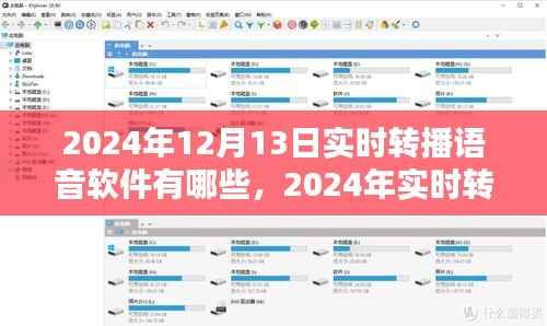 語音直播軟件實時轉播指南，選擇與應用技巧