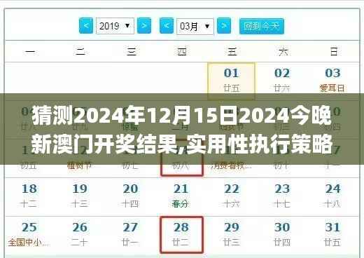 猜測2024年12月15日2024今晚新澳門開獎結果,實用性執行策略講解_免費版16.825