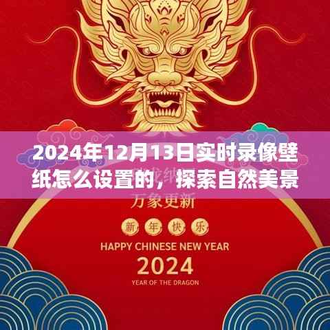探索自然美景之旅，如何設置實時錄像壁紙，尋找內心的平和寧靜（2024年12月13日教程）