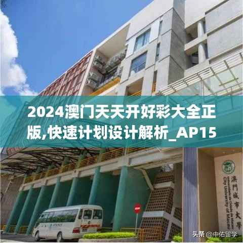 2024澳門天天開好彩大全正版,快速計劃設計解析_AP15.699