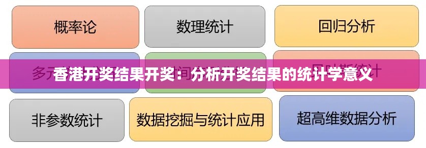 香港開獎結果開獎：分析開獎結果的統計學意義