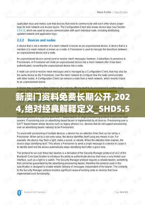 新澳門資料免費長期公開,2024,絕對經典解釋定義_SHD5.524