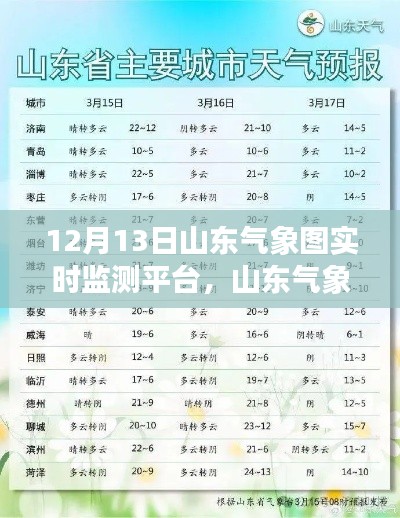 山東氣象圖實時監測平臺使用指南，從初學者到進階用戶的一步指南（12月13日）