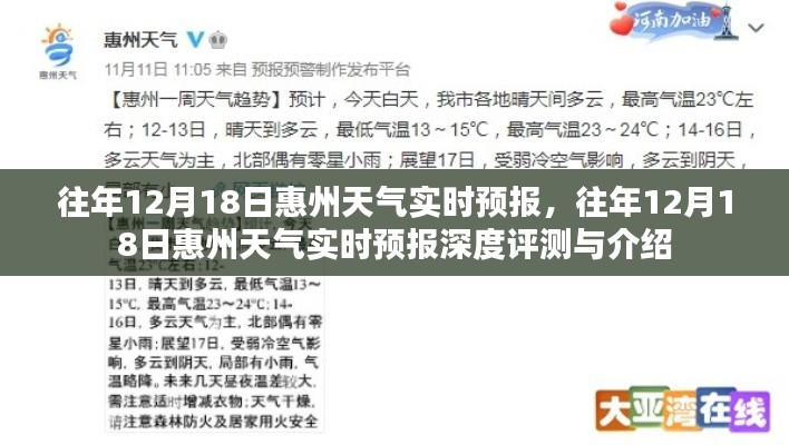 往年12月18日惠州天氣實時預報詳解與評測