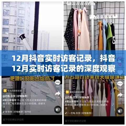 深度觀察，抖音實時訪客記錄背后的故事與影響——以十二月為例