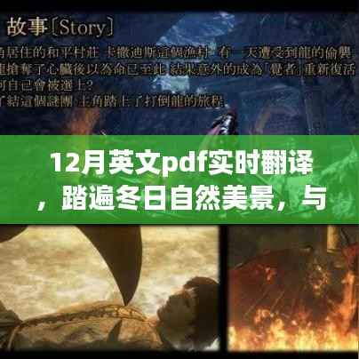 踏遍冬日自然美景，與實時英文PDF翻譯共舞，開啟內心平靜的奇幻之旅