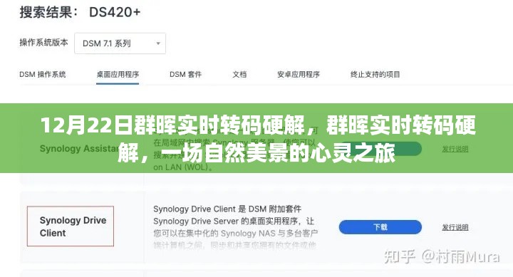 群暉實時轉碼硬解，自然美景的心靈之旅體驗