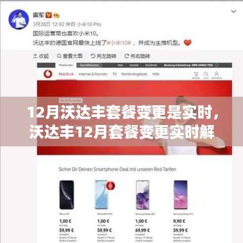 沃達豐12月套餐變更實時解析與調整