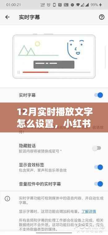 小紅書獨家揭秘，輕松掌握視頻制作新技巧——12月實時播放文字設(shè)置全攻略！