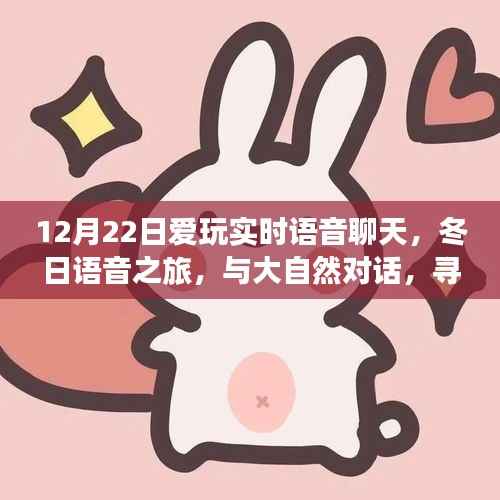 冬日語音之旅，實時語音聊天，與大自然對話，探索內心的寧靜與樂趣