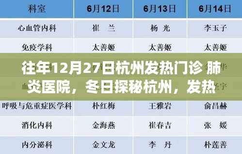 冬日探秘杭州發(fā)熱門診背后的綠色之旅，尋找心靈的靜謐之地