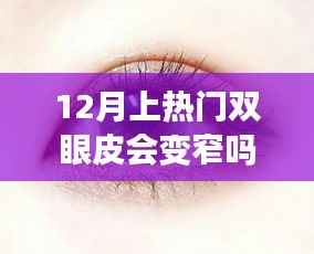 雙眼皮時尚與心靈之旅，十二月雙眼皮下的寧靜與美景不變窄的魅力