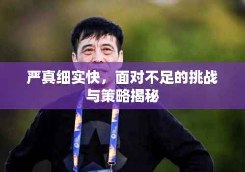 嚴(yán)真細實快，面對不足的挑戰(zhàn)與策略揭秘
