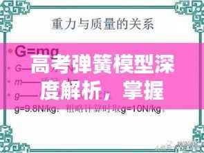高考彈簧模型深度解析，掌握核心要點，輕松應對考試！