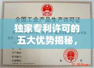 獨家專利許可的五大優勢揭秘，專利保護下的商業新機遇！