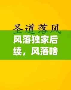 風落獨家后續，風落啥意思 
