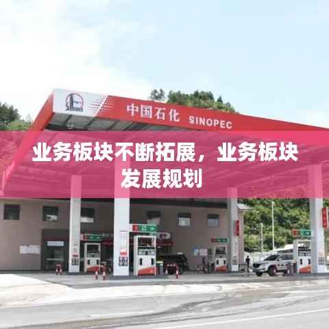 業務板塊不斷拓展，業務板塊發展規劃 