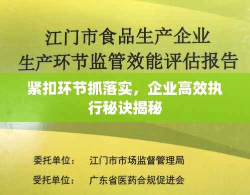 緊扣環節抓落實，企業高效執行秘訣揭秘