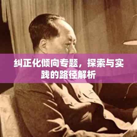 糾正化傾向?qū)ｎ}，探索與實(shí)踐的路徑解析