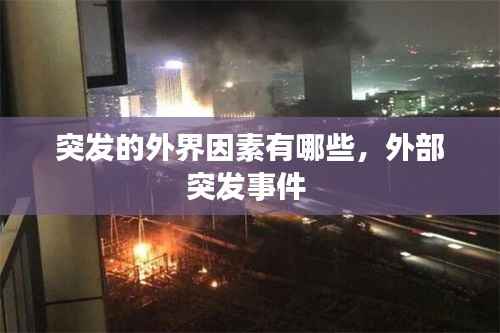 突發的外界因素有哪些，外部突發事件 