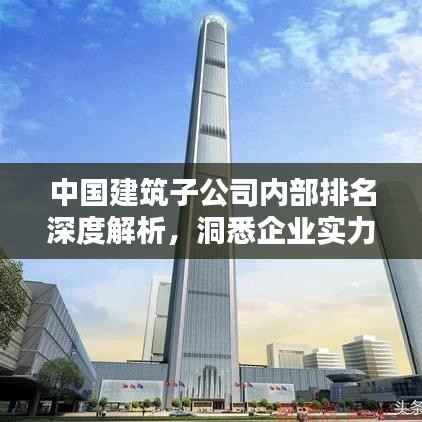 中國建筑子公司內部排名深度解析，洞悉企業實力與業績排名！