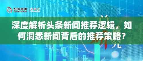 深度解析頭條新聞推薦邏輯，如何洞悉新聞背后的推薦策略？