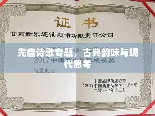 先唐詩(shī)歌專題，古典韻味與現(xiàn)代思考