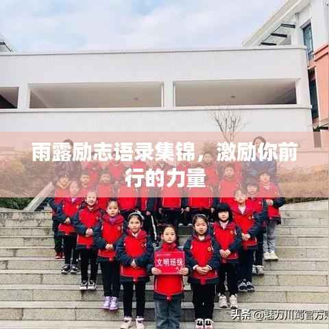 雨露勵志語錄集錦，激勵你前行的力量