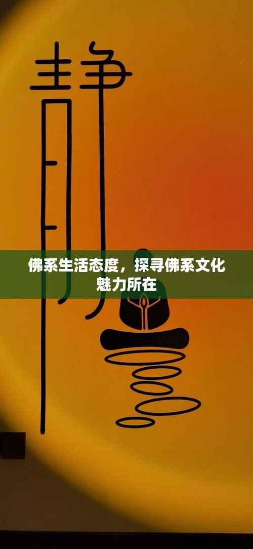 佛系生活態(tài)度，探尋佛系文化魅力所在