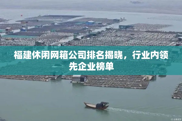 福建休閑網箱公司排名揭曉，行業內領先企業榜單