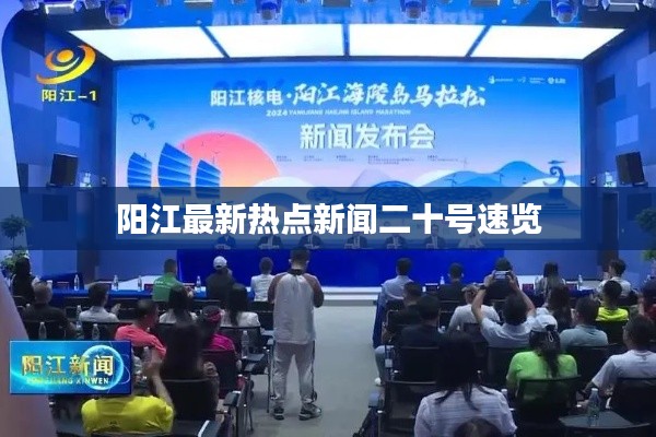 陽江最新熱點新聞二十號速覽