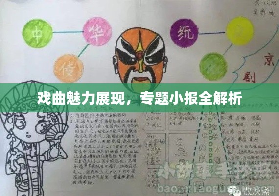 戲曲魅力展現，專題小報全解析