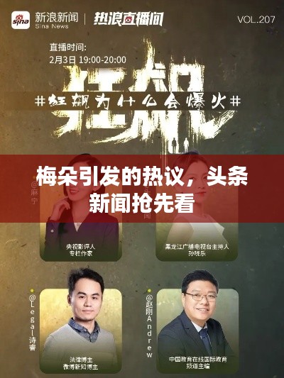 梅朵引發的熱議，頭條新聞搶先看