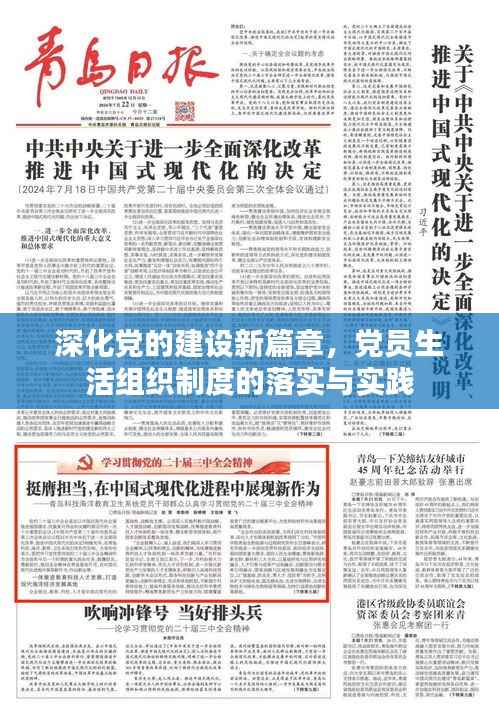 深化黨的建設新篇章，黨員生活組織制度的落實與實踐