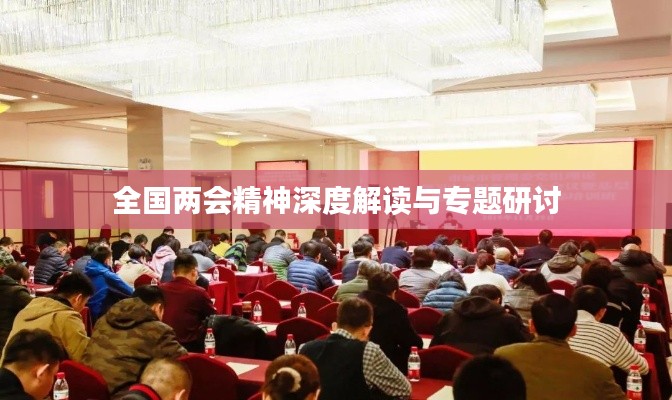 全國兩會精神深度解讀與專題研討