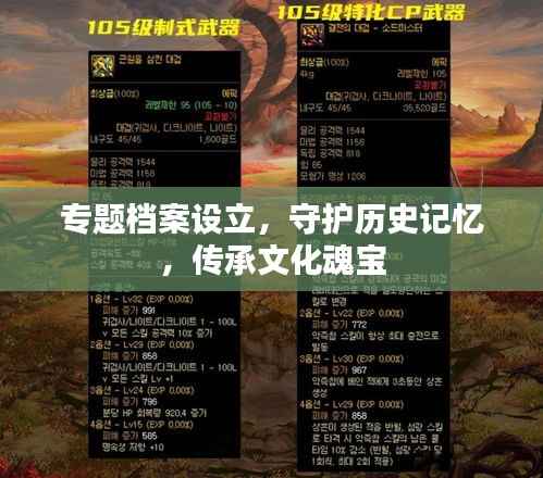 專題檔案設(shè)立，守護(hù)歷史記憶，傳承文化魂寶