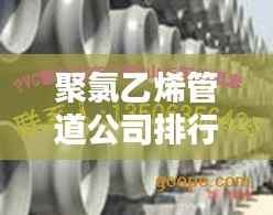 聚氯乙烯管道公司排行榜及行業影響力解析