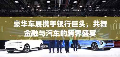 豪華車展攜手銀行巨頭，共舞金融與汽車的跨界盛宴