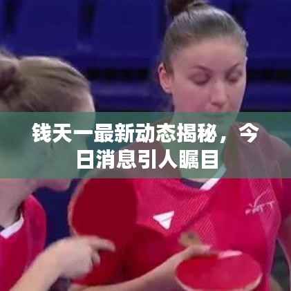 錢天一最新動態揭秘，今日消息引人矚目