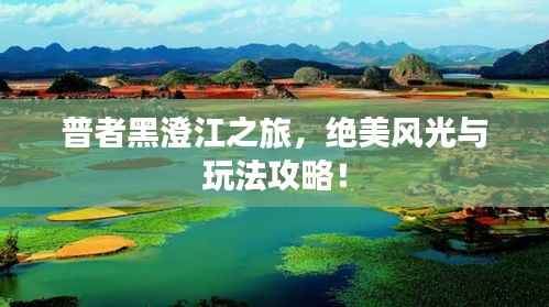 普者黑澄江之旅，絕美風光與玩法攻略！