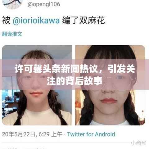 許可馨頭條新聞熱議，引發(fā)關(guān)注的背后故事