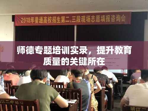 師德專題培訓實錄，提升教育質(zhì)量的關鍵所在