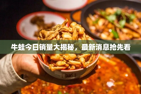 牛蛙今日銷量大揭秘，最新消息搶先看