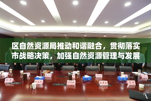 區自然資源局推動和諧融合，貫徹落實市戰略決策，加強自然資源管理與發展