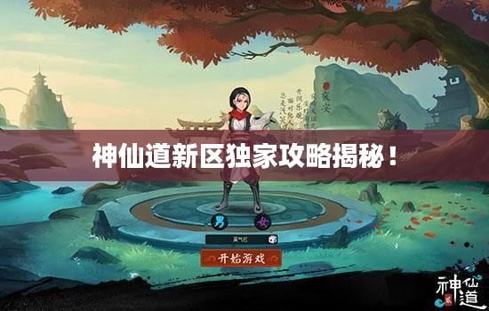 神仙道新區(qū)獨(dú)家攻略揭秘！