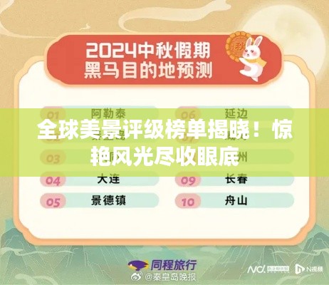 全球美景評級榜單揭曉！驚艷風光盡收眼底