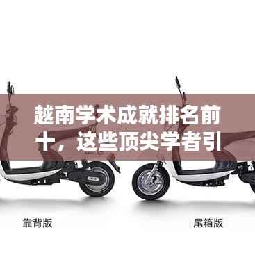 越南學術成就排名前十，這些頂尖學者引領全球創新浪潮！