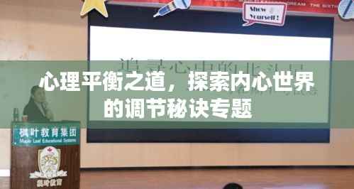 心理平衡之道，探索內心世界的調節秘訣專題